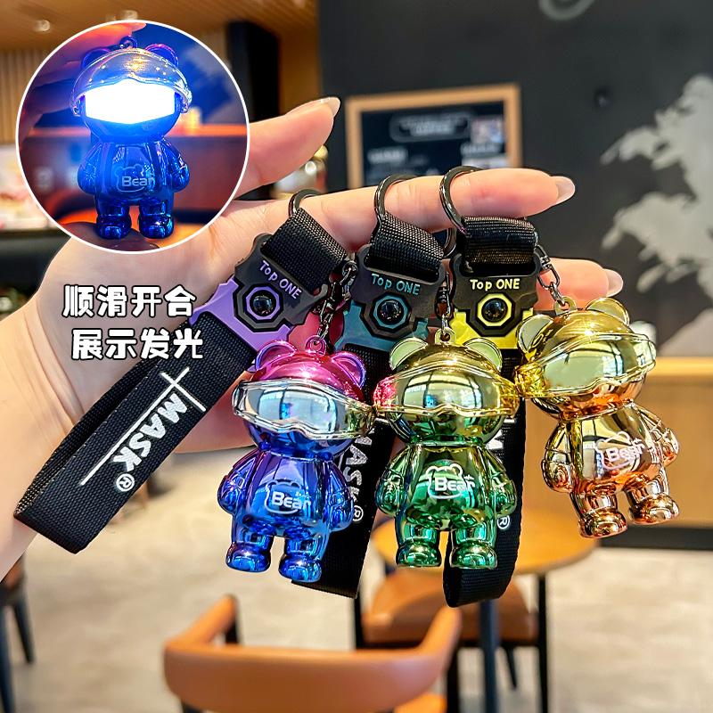 2025年可爱植绒小熊汽车钥匙扣