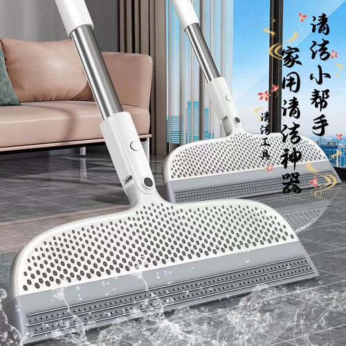 刮地板硅胶魔术扫把刮水器拖地两用扫地干湿扫帚卫生间擦玻璃地板