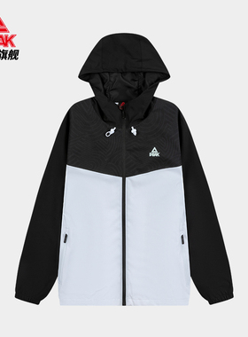 匹克梭织风衣女2024春季新款运动服单风衣时尚休闲外套F2241012