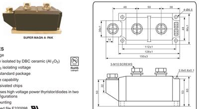 TT/TD310N20/22/24/26KOF全新EUPEC双向可控硅模块原装正品现货