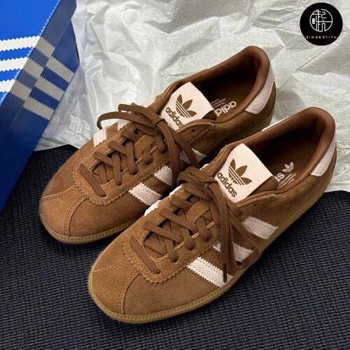 Adidas originals Bermuda男女小Samba低帮休闲运动板鞋JH9088