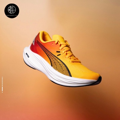 PUMA彪马 Deviate NITRO 3织物防滑耐磨透气低帮跑步鞋 310474-01