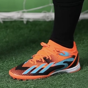 Messi.3 Adidas Speedportal GZ5142 TF人造草坪耐磨防滑足球鞋