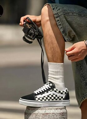 VANS范斯Old Skool Dx经典男女低帮运动休闲鞋