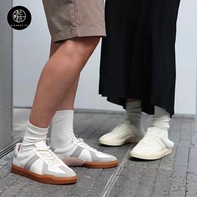 Foot Industry足下工业 超百搭 经典复古德训板鞋 AUA301-001-007