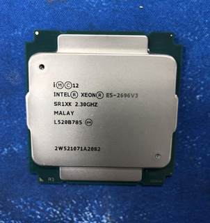 Intel e5-2696V3正式版 2.3G18核36线程CPU 秒2699V3 2698鸡血3.3