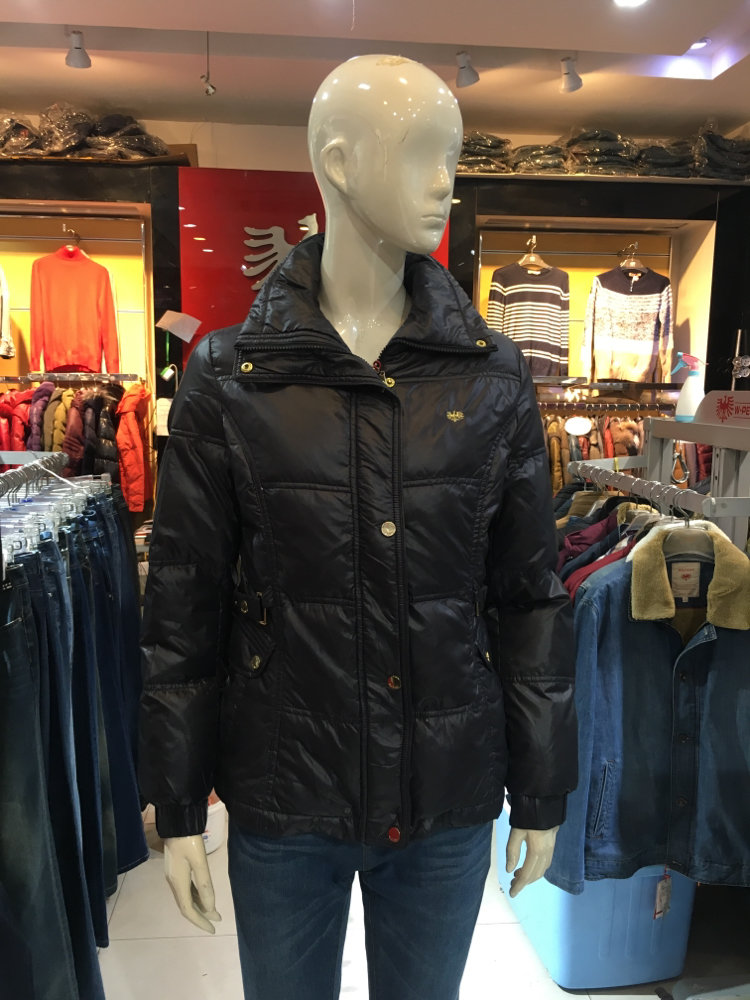 威鹏反季短款夹克外套羽绒服