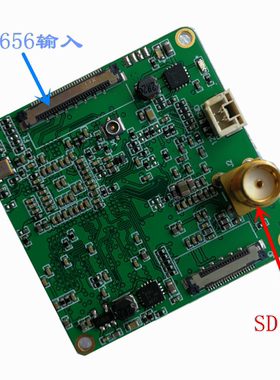 BT656(640*512)转SDI SDI编码模块