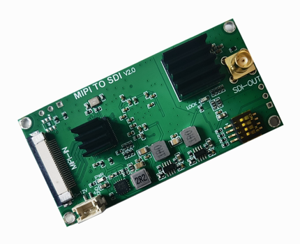 MIPI转SDI MIPI DSI转SDI 适配RK3588 SDI输出 1080P60 3G-SDI