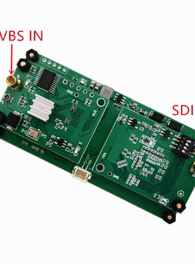CVBS转SDI CVBS TO SDI PAL TO SDI  NTSC TO SDI工业级 小尺寸