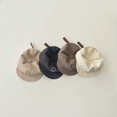 婴儿帽子春秋薄款男童遮阳鸭舌帽