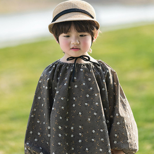 儿童马术帽夏天ins女童绑带透气防晒帽男孩草帽短檐复古英伦礼帽