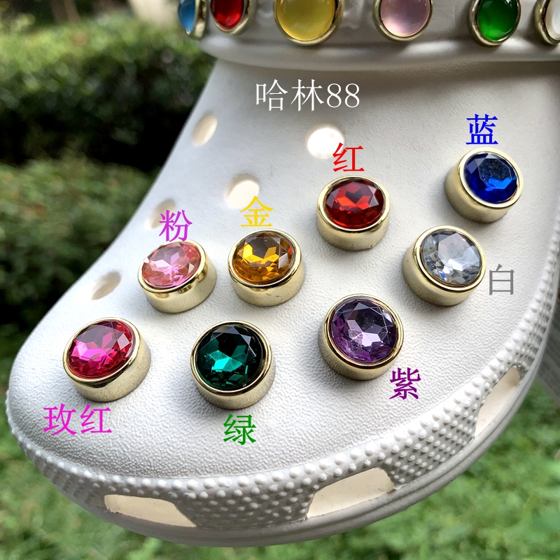 水钻洞洞鞋鞋花鞋扣装饰花