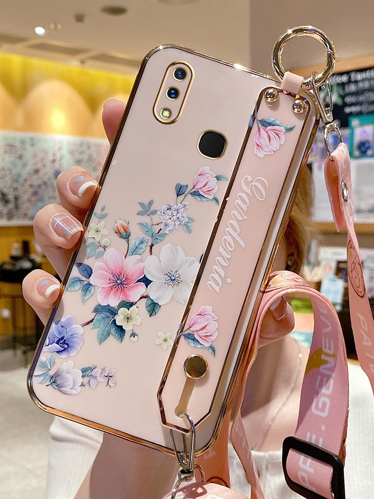 vivoX21A硅胶套小清新腕带挂绳