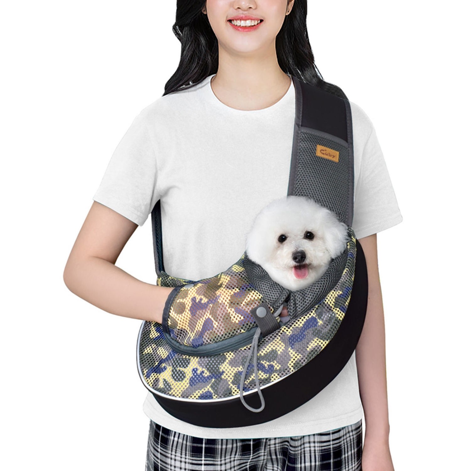 狗狗包包幼犬外出便携包小狗专用宠物背包小型犬单肩斜挎包背狗包