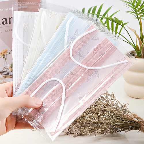 网纱口罩女夏季防紫外线透气两层