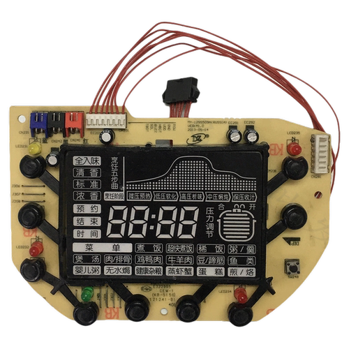 美的电压力锅配件显示板MY-12SS509A按键灯板/面板