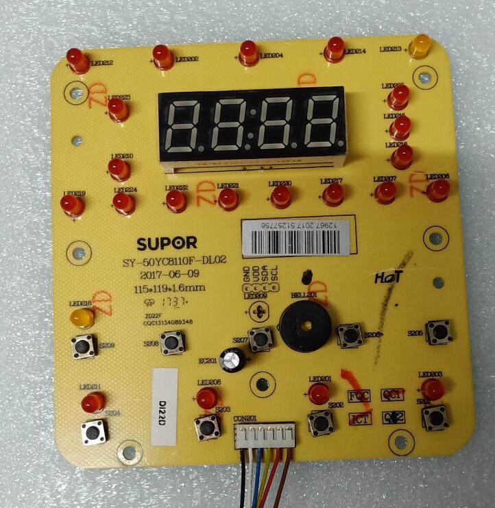 苏泊尔电压力锅配件SY-50YC8110F控制板50YC9010F灯板电脑显示版,厨房电器,电煲/电锅类配件,淘宝优惠券,粉丝福利购,淘宝优惠卷