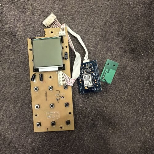 柏翠面包机配件OZ1-BM8205-W-2-D10显示板按键板灯板9线