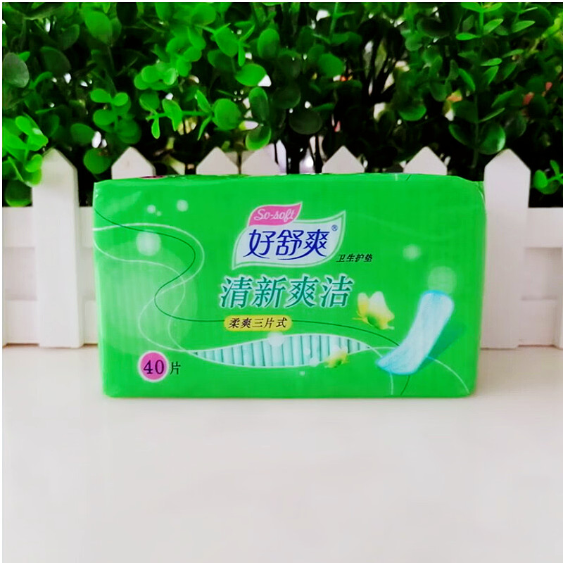 好舒爽护垫干爽网面迷你型护垫