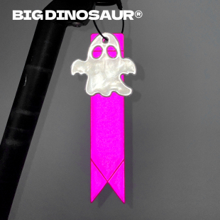 骑行反光挂件自行车挂饰山地车装 饰创意坐垫小配饰背包安全警示潮