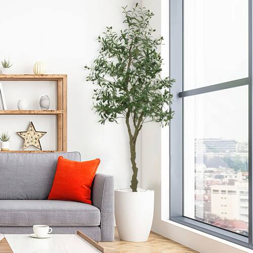 Artificial Olive Tree Faux Olive Tree 5ft/6ft/7ft Tall Artif