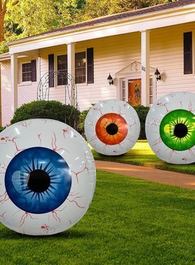 22inch Halloween Inflatables Eyeball Decorations Bloodshot E