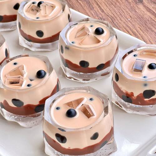 Bubble Milk Tea Taba Squishy, Handmade Creamy Soft Slow Rebo