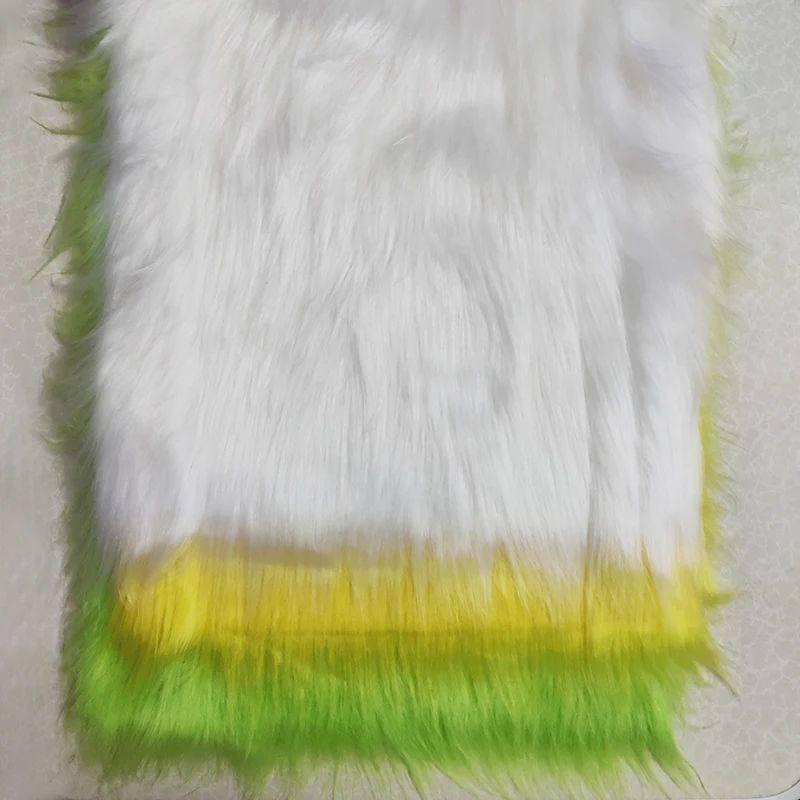 40x50CM 9cm Long Plush Fabric For Doll Animal Clothing, Fur