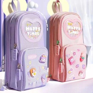 Case Backpack Resistant Handheld Dirt Cute Pencil Cartoon