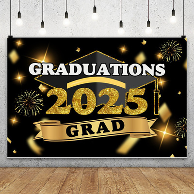 2025 graduation season banner graduation ceremony background