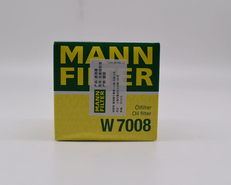 曼牌W7008机油滤清器机油格翼搏  福克斯 新蒙迪欧 翼虎1.5T 1.6T