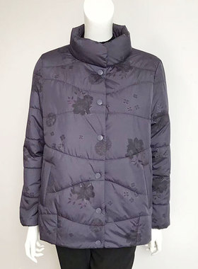 洋气妈妈棉服冬装外套女奶奶棉袄中老年人秋冬袄子衣服60岁70棉衣