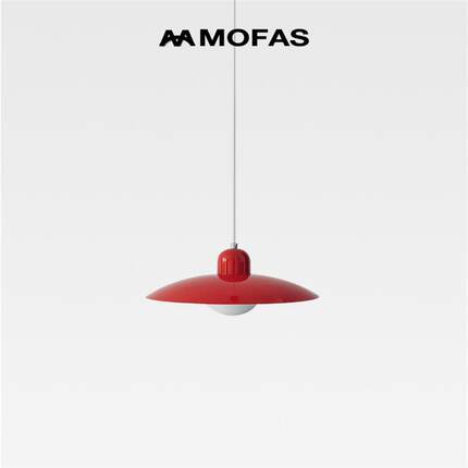 MOFAS北欧创意现代彩色艺术极简店铺商用马卡龙餐厅吧台床头吊灯