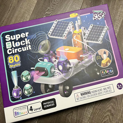 科学罐头电子电路积木实验套装