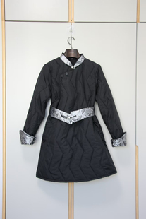 蒙古族中长棉服女冬季新款蒙古民族风棉袄外套蒙古袍棉衣棉款新品