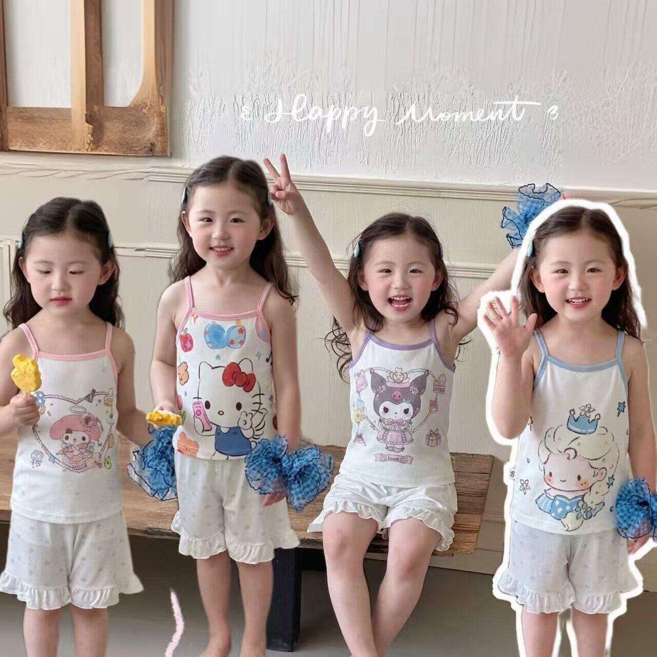 【蛋卷妈】童趣可爱优可丝小背心26230