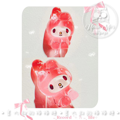 立体美乐棒棒糖可定制创意网红彩虹儿童糖果送礼物开模