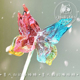 炫彩立体水晶大蝴蝶棒棒糖墨大叔水晶糖创意手工礼物糖果伴手礼