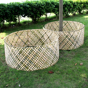 竹编鸡围栏护网护栏围挡菜园养鸡鸭鹅笼子竹栅栏家用户外篱笆围墙