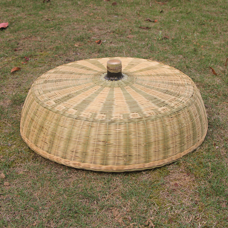 手工竹精编菜罩创意青皮大自然餐桌防尘菜罩绿色环保食物竹罩包邮,特色手工艺,竹编/竹雕,淘宝优惠券,粉丝福利购,淘宝优惠卷