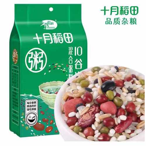 营养早餐原材料八宝粥米十月稻田