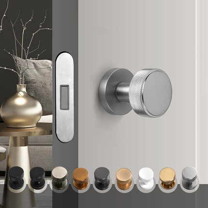 珂耐德单面隐形门锁室内卧室暗门锁木门单把手极简背景墙暗藏门锁