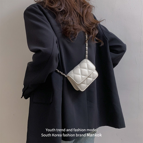 斜挎包小香风韩版女包链条百搭