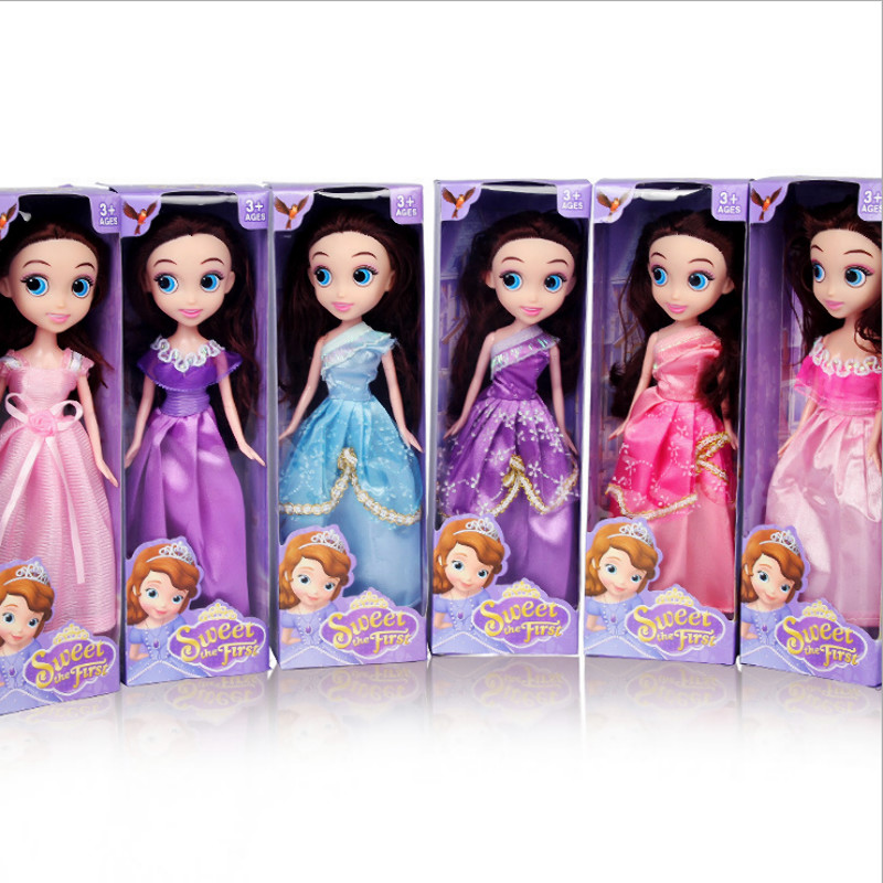 新品公主娃娃单个装女孩玩具 幼儿园舞蹈班积分礼品 爱莎换装礼盒