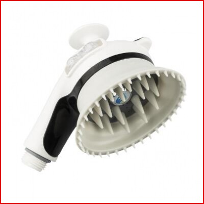 Head shower shower head soft shower shower shower bath lovely silicone baby baby lotus head massage