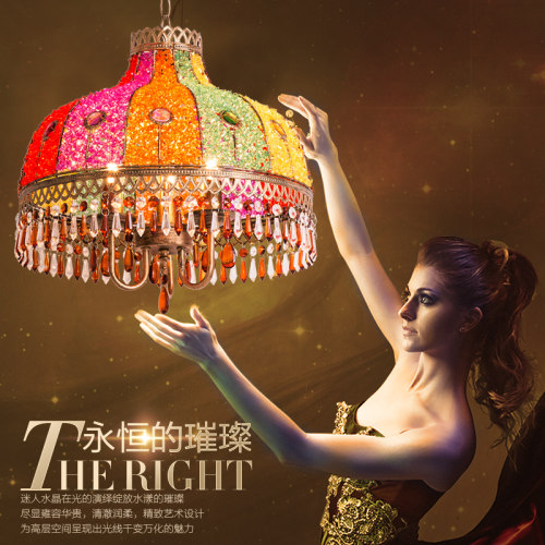 波西米亚美式房间温馨餐厅吊灯