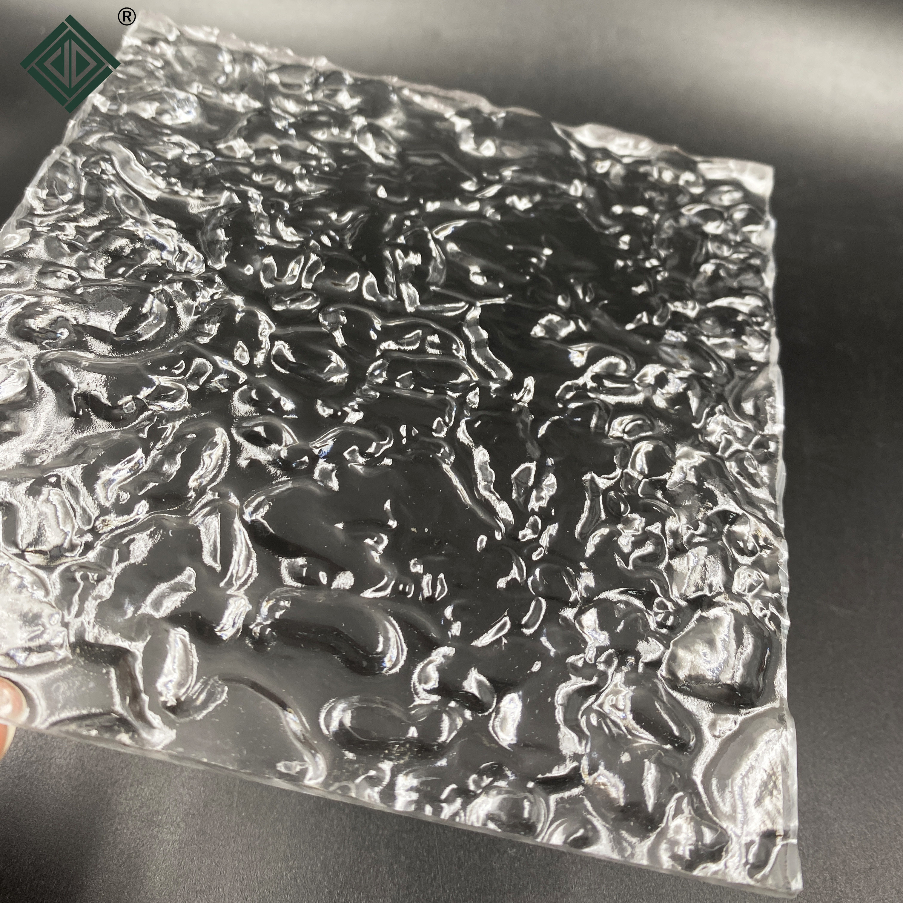 石头纹不规则亚克力凯迪伦水波纹