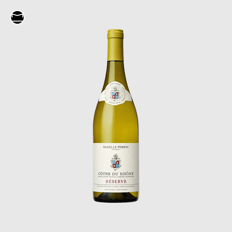 花香丰富 法国原瓶罗纳河谷名庄perrin佩兰家族珍藏干白葡萄酒