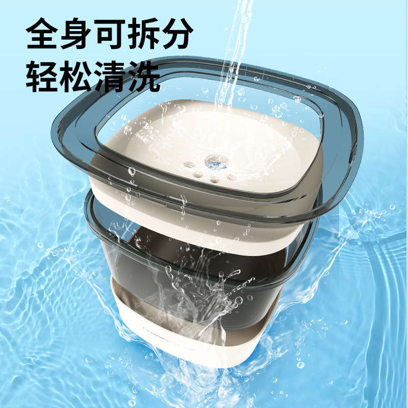 休普宠物悬浮碗饮水器狗狗水碗喝水吃饭不湿嘴两用大型犬浮力水碗